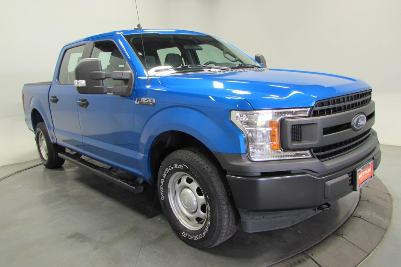 2020 Blue Jeans Metallic Ford F-150 4WD XL SuperCrew 4X4 Truck