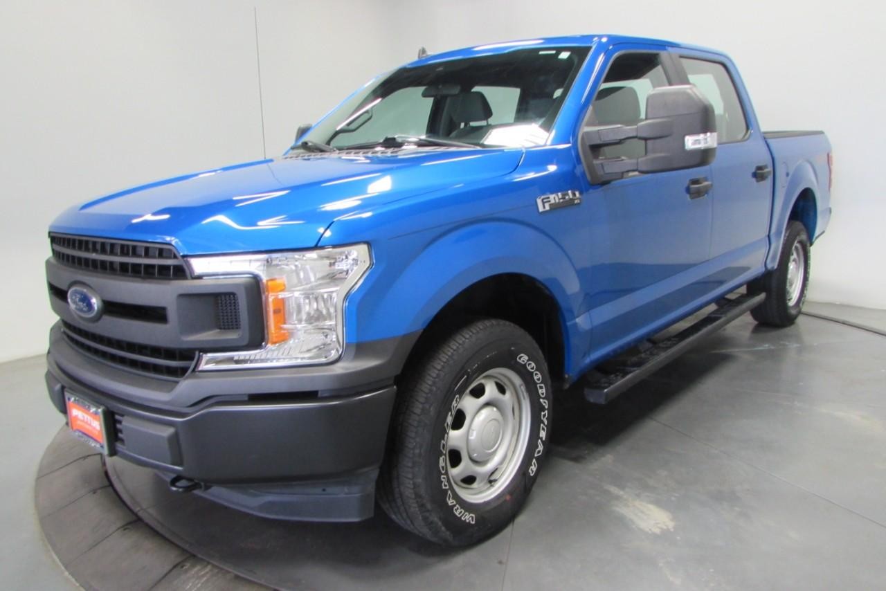 2020 Blue Jeans Metallic Ford F-150 4WD XL SuperCrew 4X4 Truck