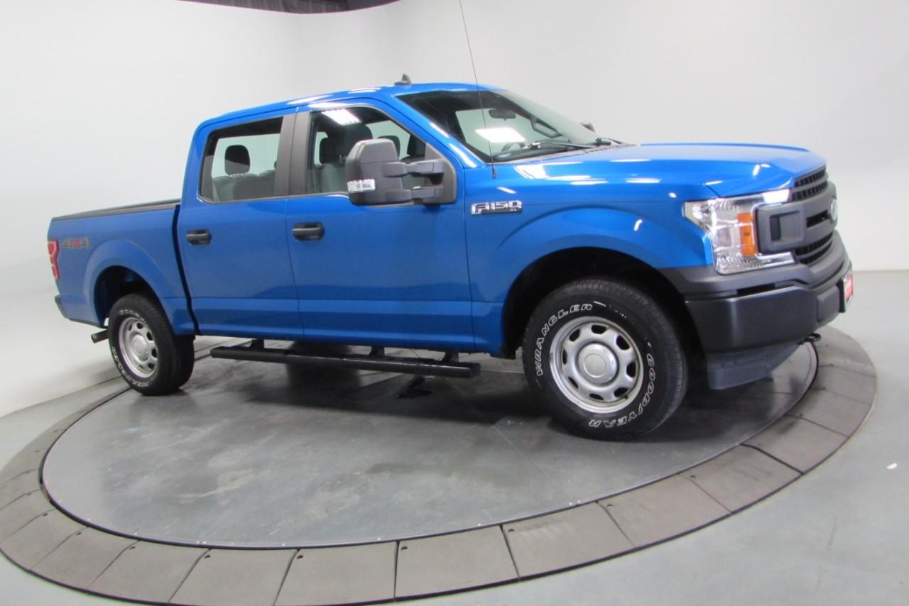 2020 Blue Jeans Metallic Ford F-150 4WD XL SuperCrew 4X4 Truck