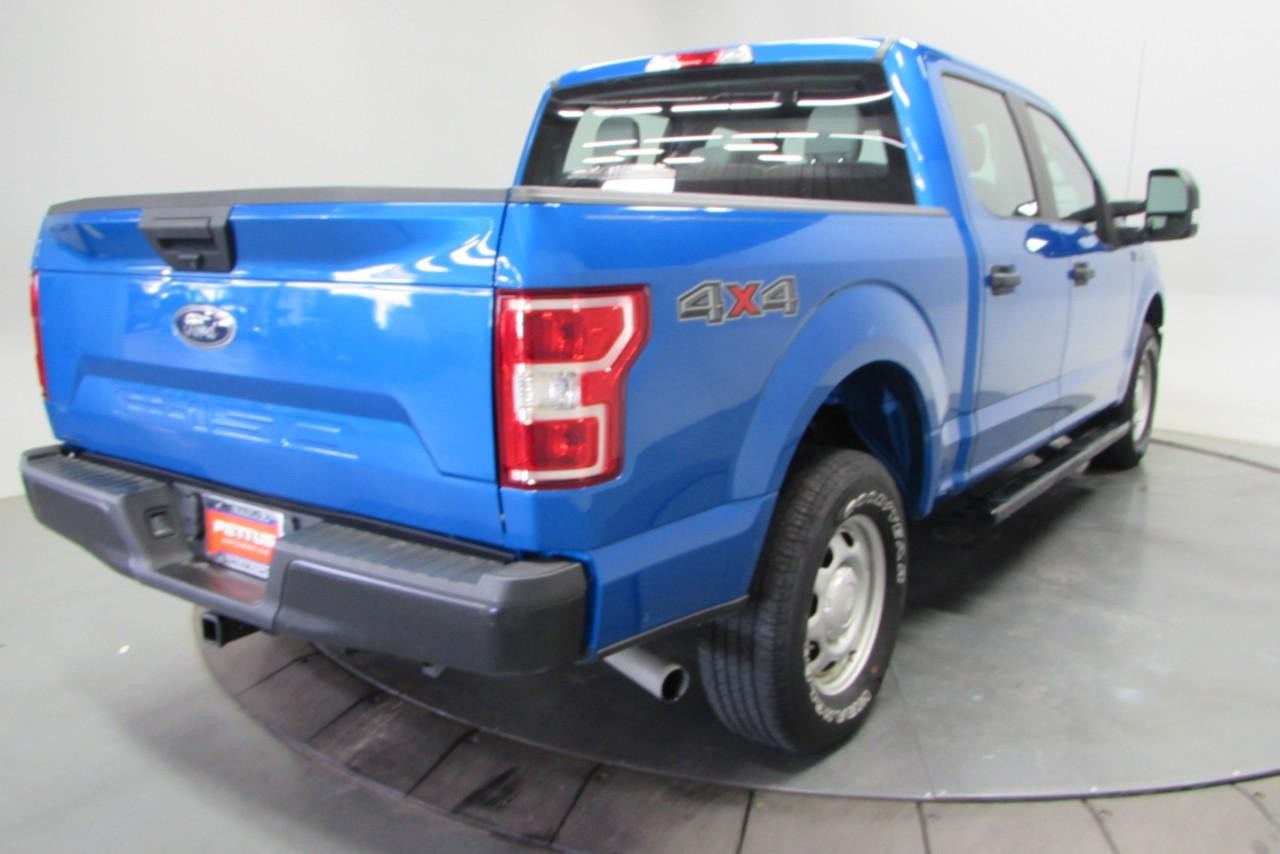 2020 Blue Jeans Metallic Ford F-150 4WD XL SuperCrew 4X4 Truck