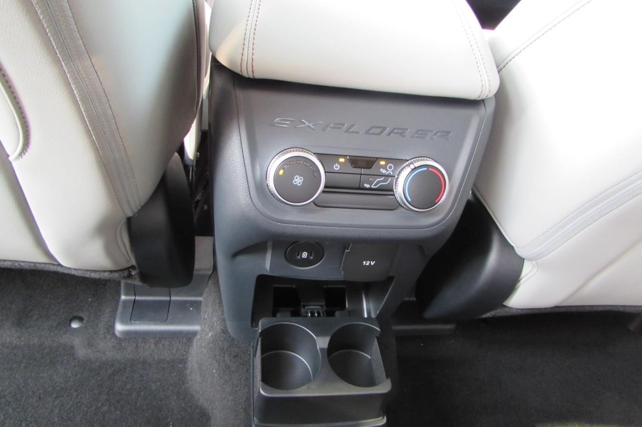2025 Star White Metallic Tri-Coat Ford Explorer Active 4X4 SUV