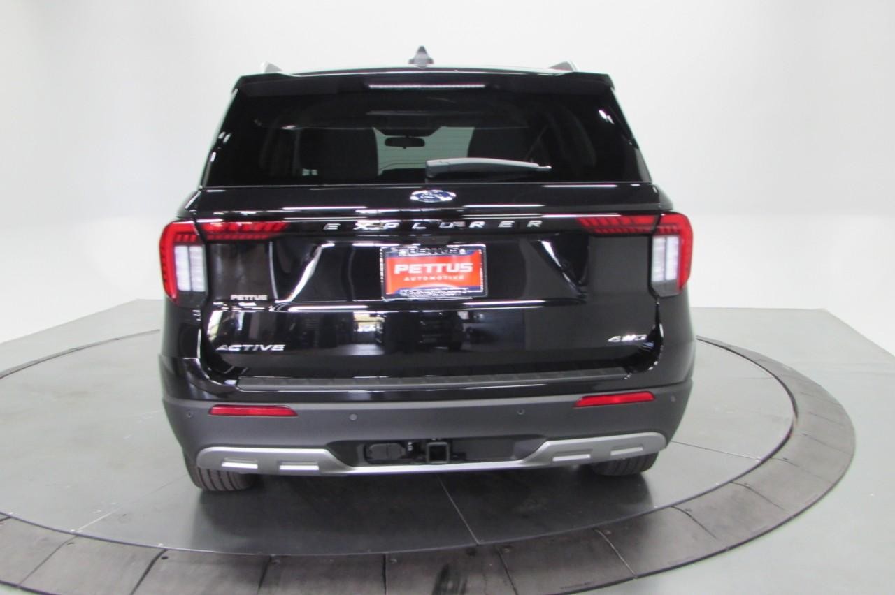 2025 Agate Black Metallic Ford Explorer Active 4X4 SUV