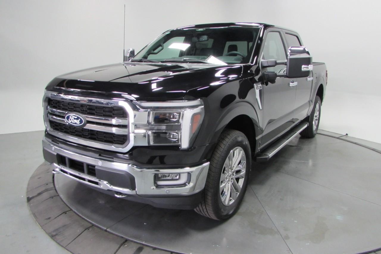 2024 Agate Black Metallic Ford F-150 LARIAT 4X4 Truck