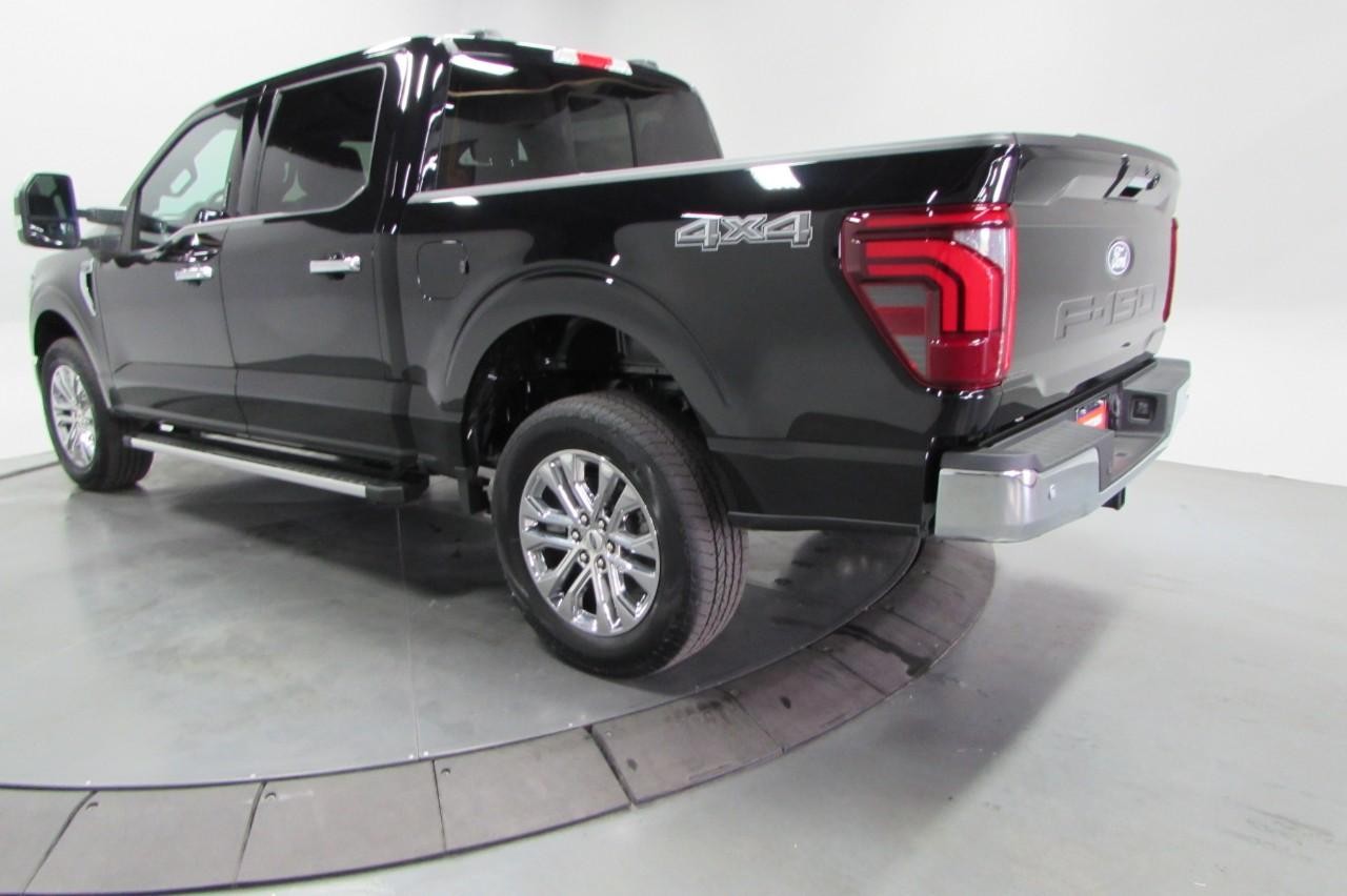 2024 Agate Black Metallic Ford F-150 LARIAT 4X4 Truck