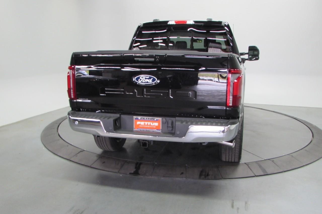 2024 Agate Black Metallic Ford F-150 LARIAT 4X4 Truck