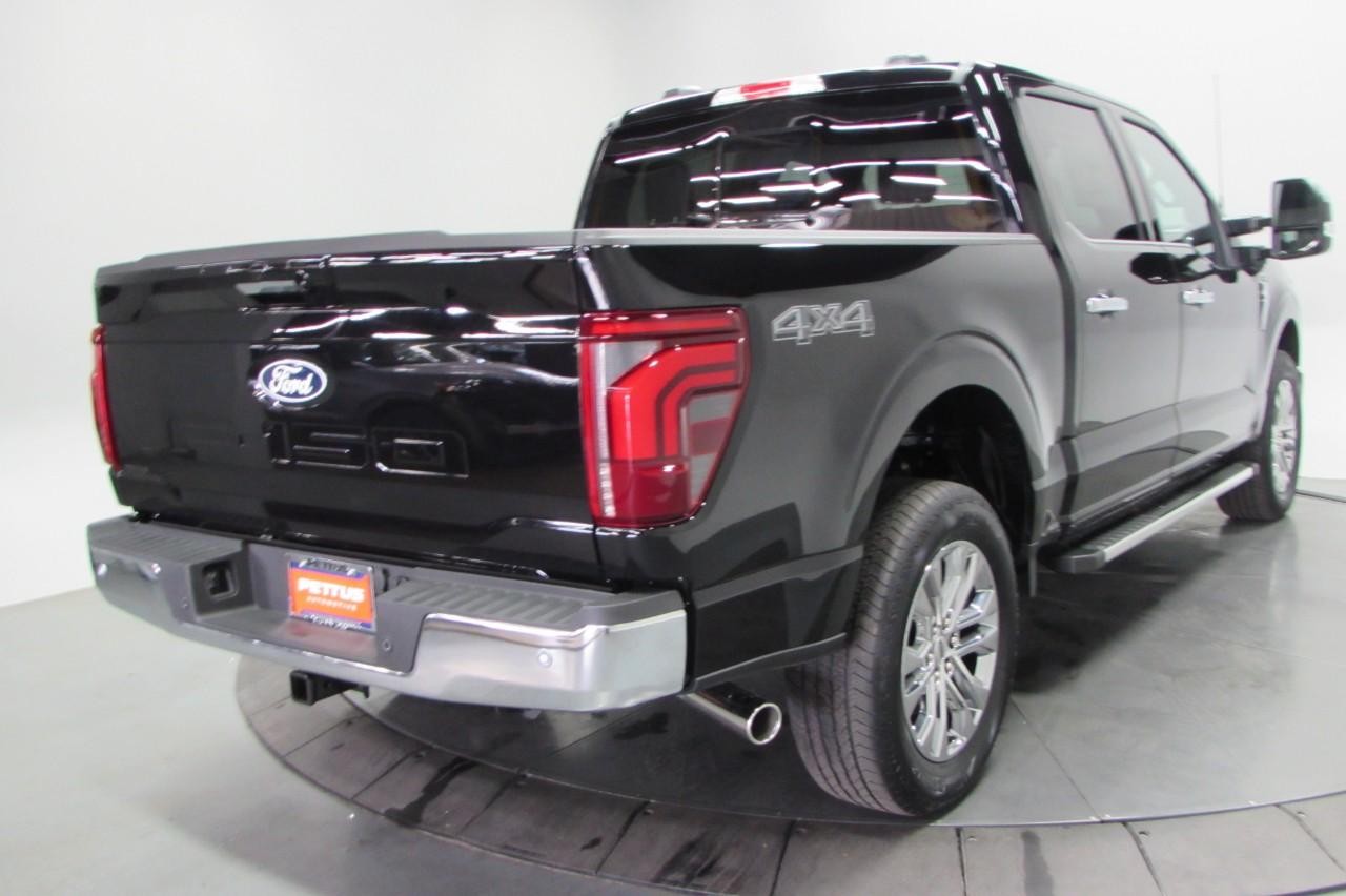 2024 Agate Black Metallic Ford F-150 LARIAT 4X4 Truck