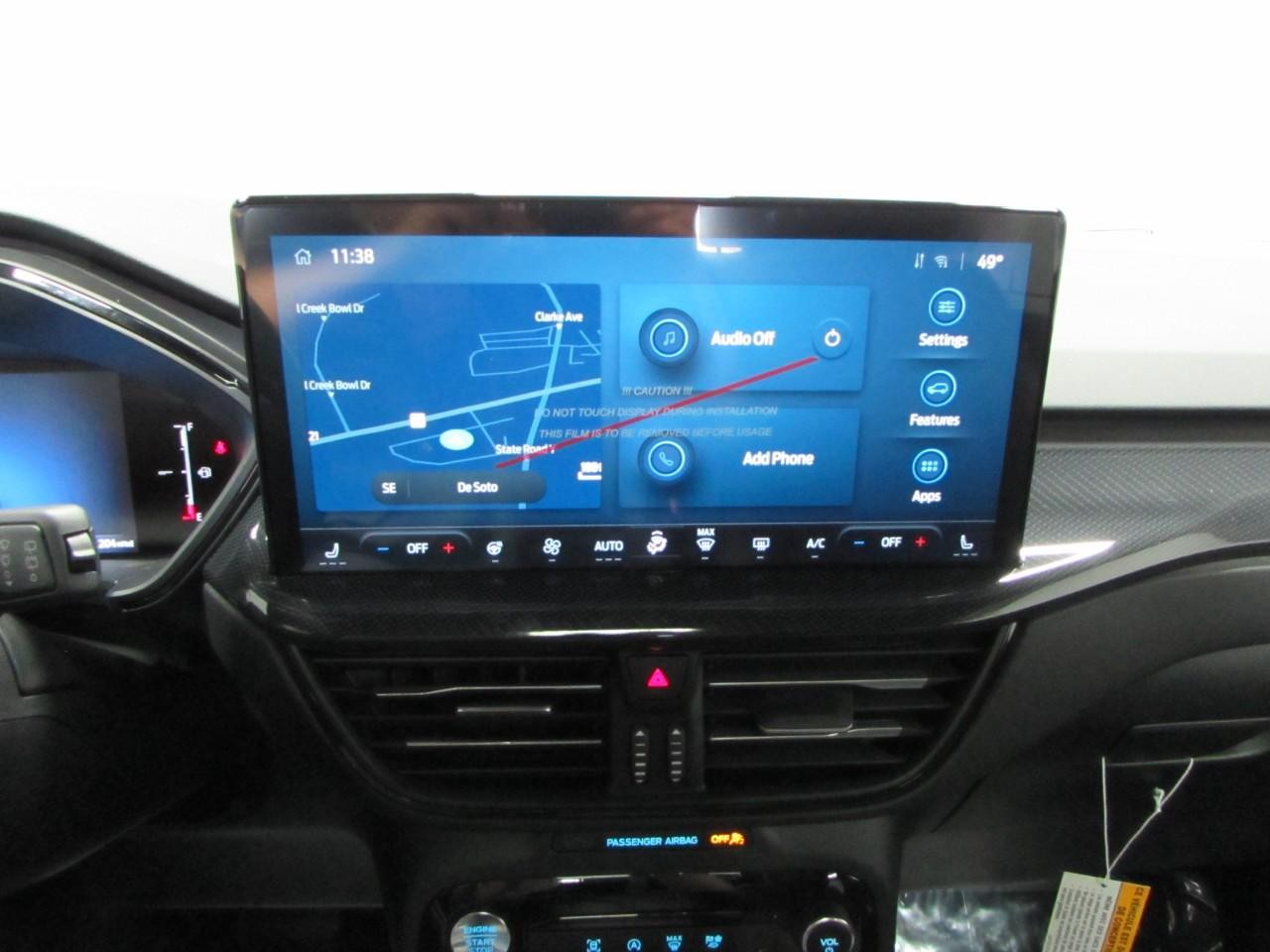 2025 Agate Black Metallic Ford Escape ST-Line FWD SUV