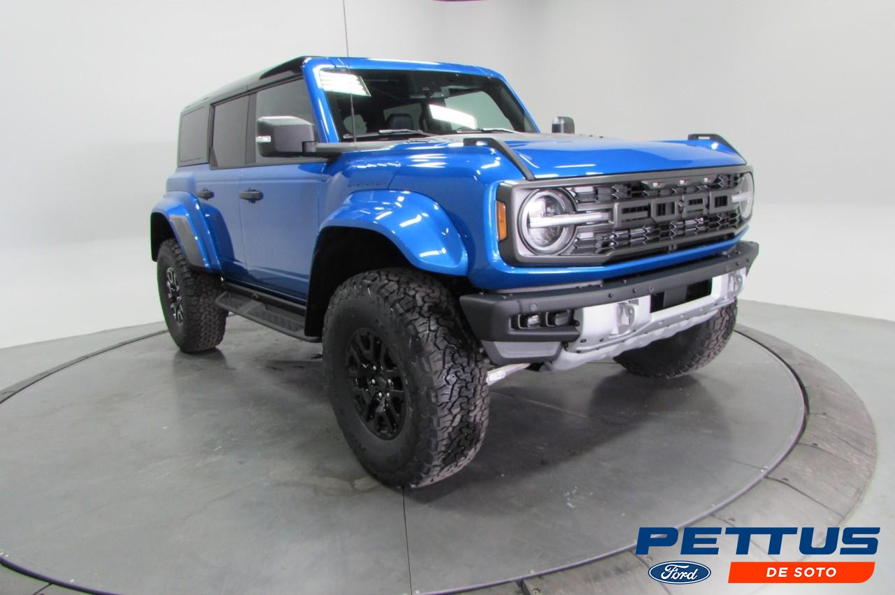 2024 Velo Blue Ford Bronco Raptor SUV
