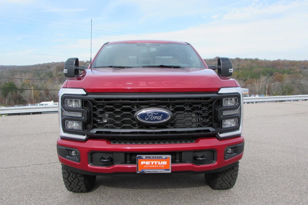 2024 Rapid Red Metallic Tinted Clearcoat Ford Super Duty F-250 SRW Lariat 4X4 Truck