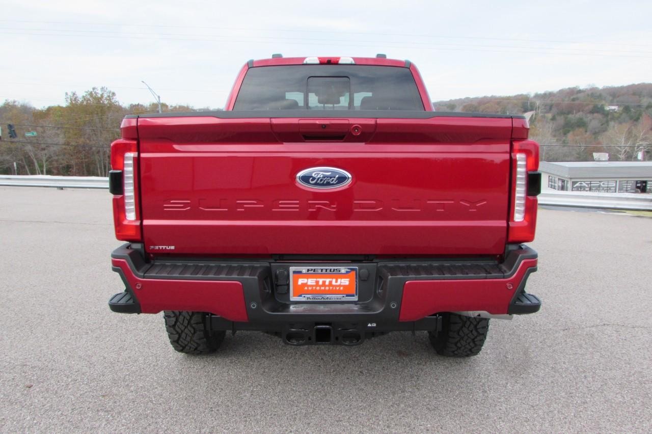 2024 Rapid Red Metallic Tinted Clearcoat Ford Super Duty F-250 SRW Lariat 4X4 Truck
