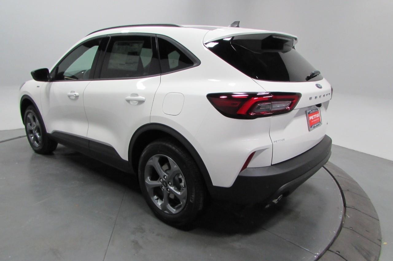 2025 Star White Metallic Tri-Coat Ford Escape ST-Line AWD SUV