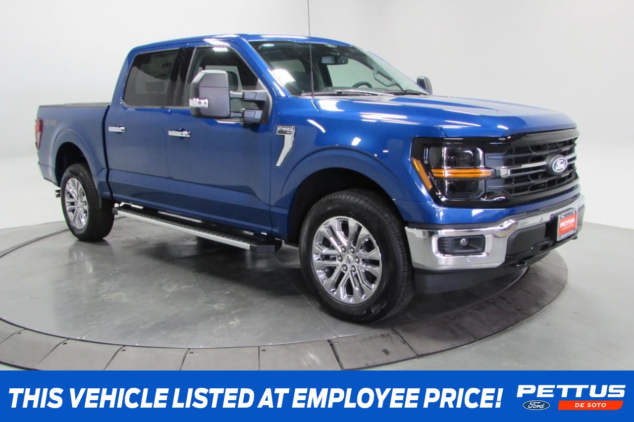 2024 Atlas Blue Metallic Ford F-150 XLT Truck