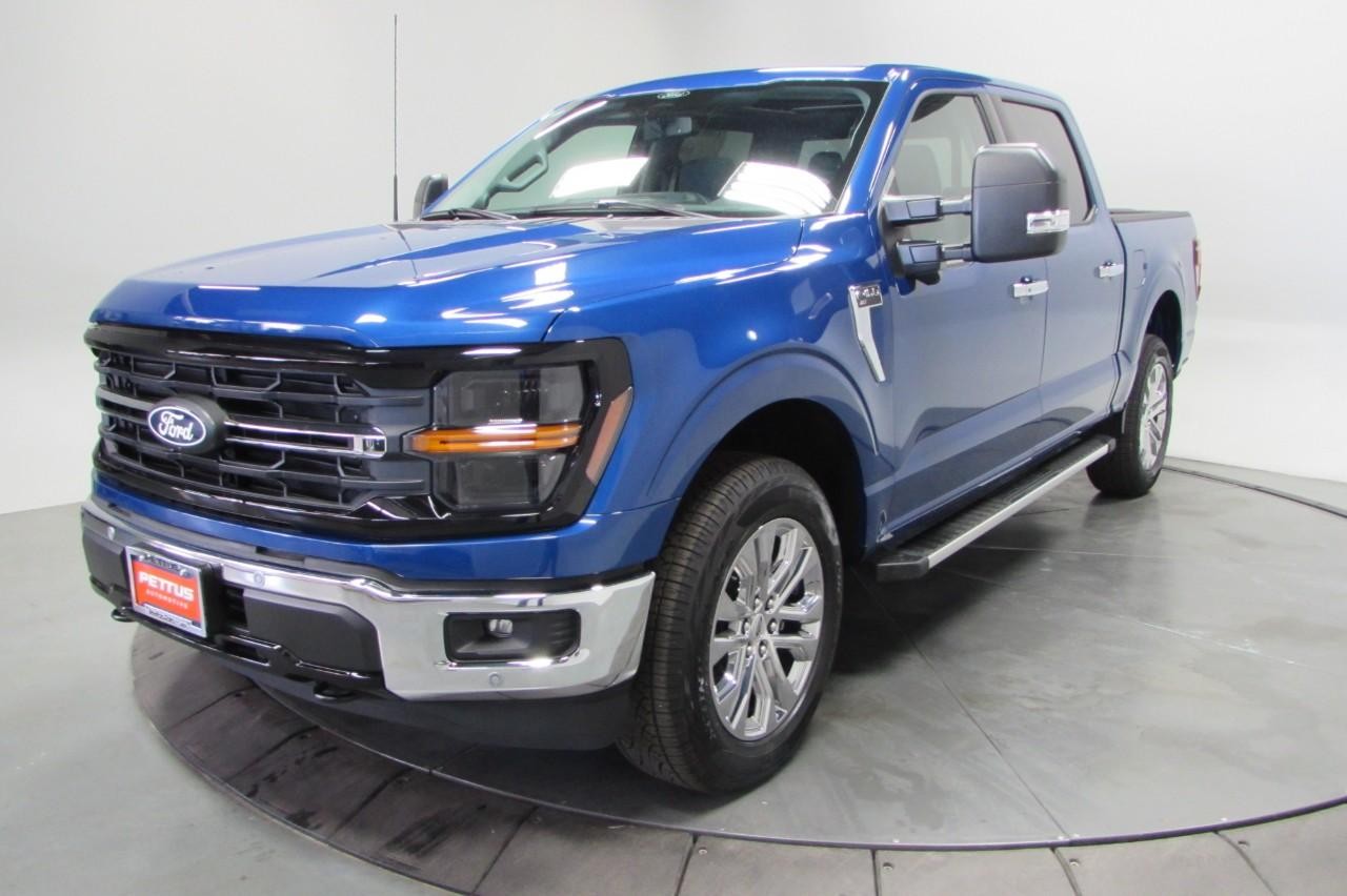 2024 Atlas Blue Metallic Ford F-150 XLT 4X4 Truck