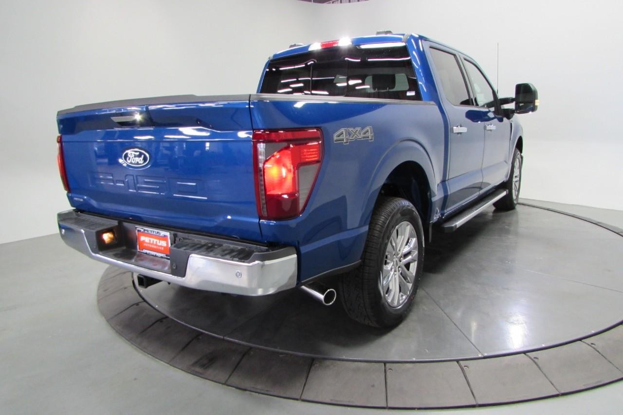 2024 Atlas Blue Metallic Ford F-150 XLT 4X4 Truck