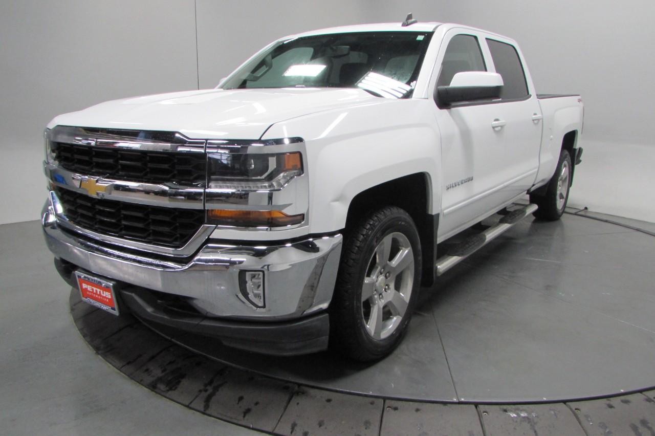 2018 Summit White Chevrolet Silverado 1500 LT LT1 4X4 Truck
