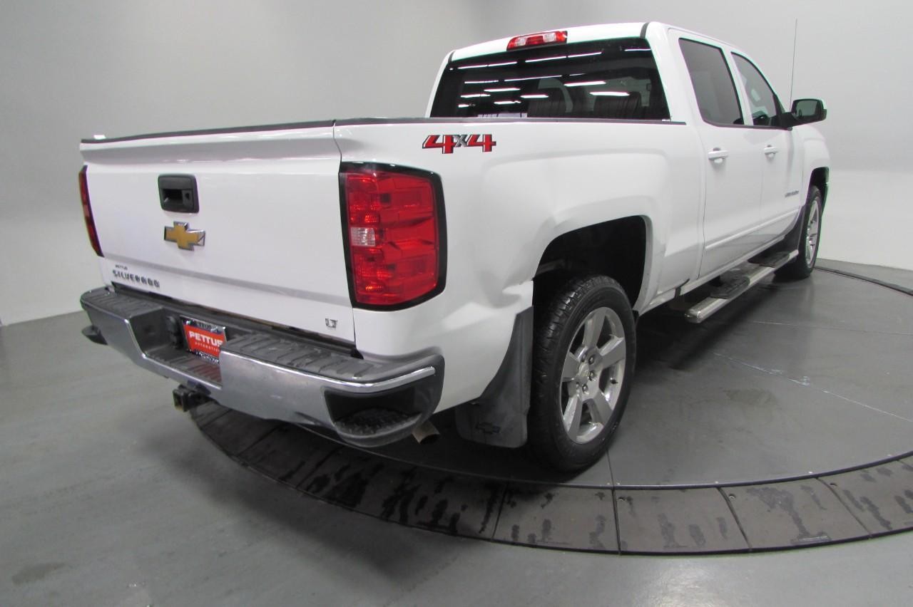 2018 Summit White Chevrolet Silverado 1500 LT LT1 4X4 Truck