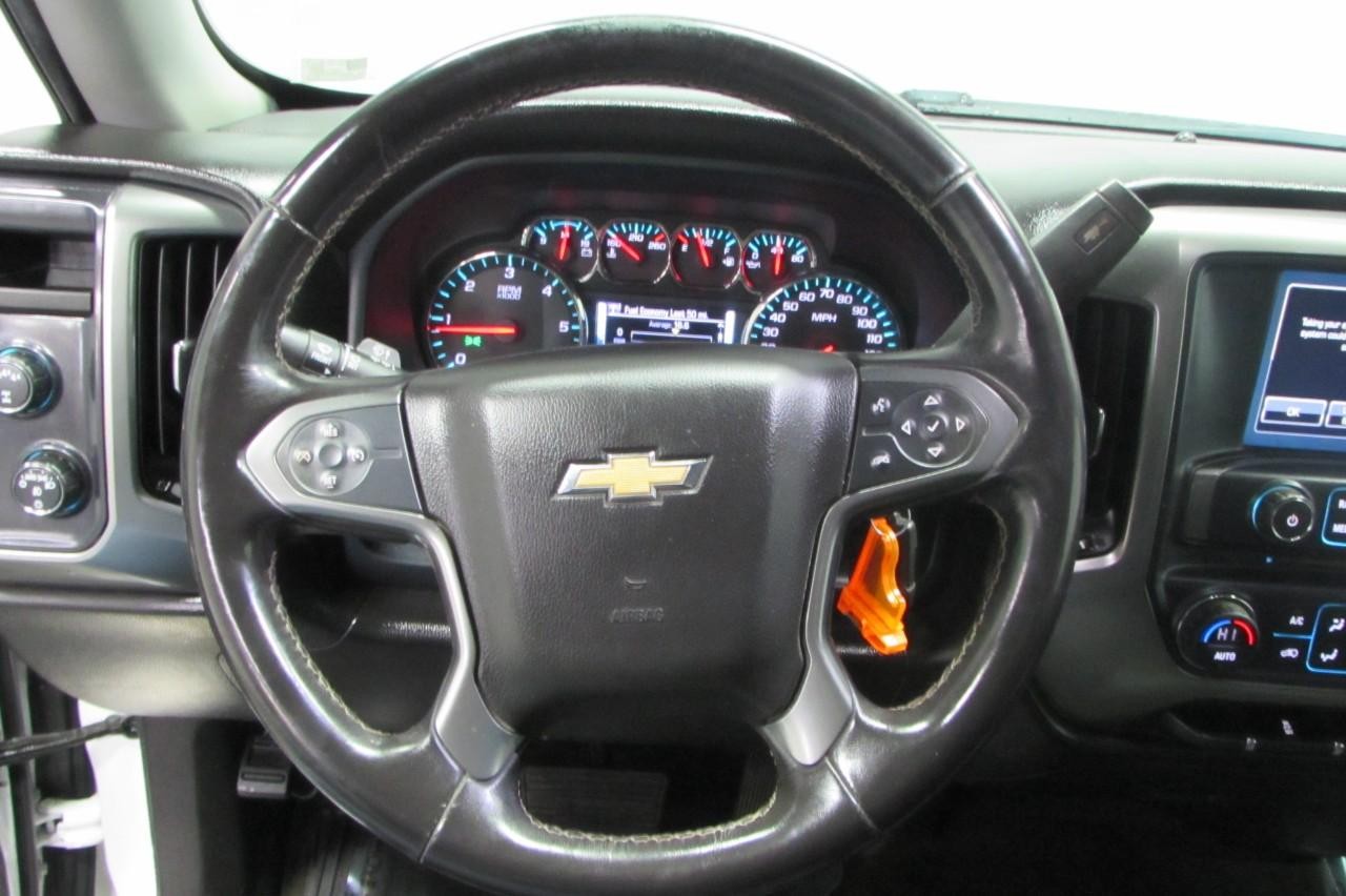 2018 Summit White Chevrolet Silverado 1500 LT LT1 4X4 Truck