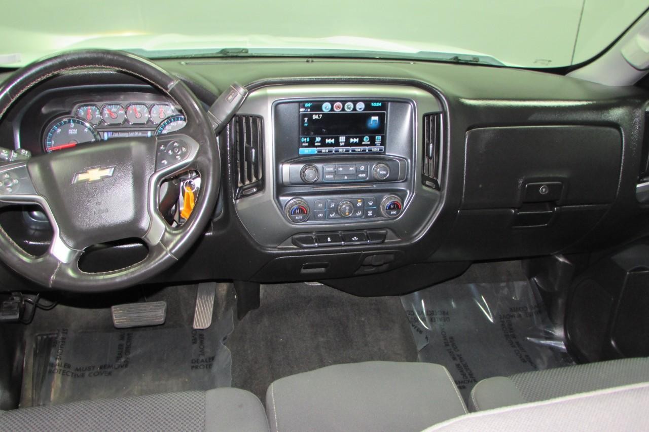 2018 Summit White Chevrolet Silverado 1500 LT LT1 4X4 Truck
