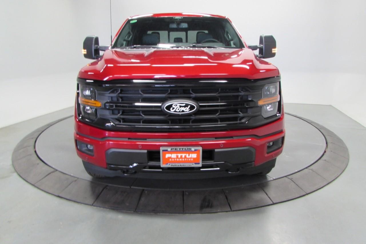 2025 Rapid Red Metallic Tinted Clearcoat Ford F-150 XLT 4X4 Truck