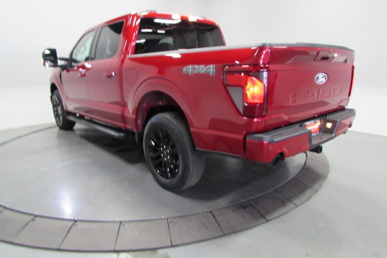 2025 Rapid Red Metallic Tinted Clearcoat Ford F-150 XLT 4X4 Truck
