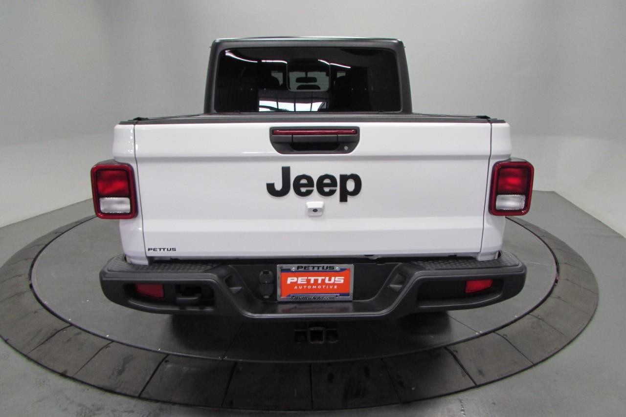 2023 Bright White Clearcoat Jeep Gladiator Sport 4X4 Truck