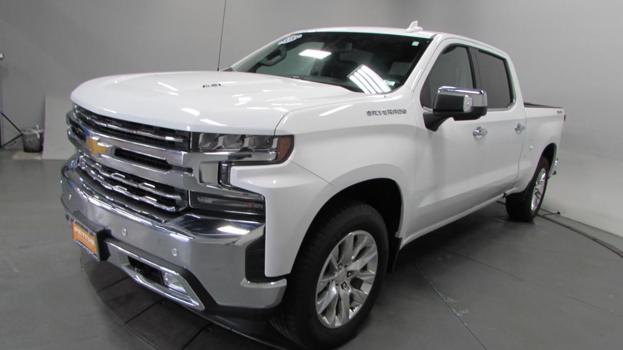 2021 Iridescent Pearl Tricoat Chevrolet Silverado 1500 LTZ 4X4 Truck