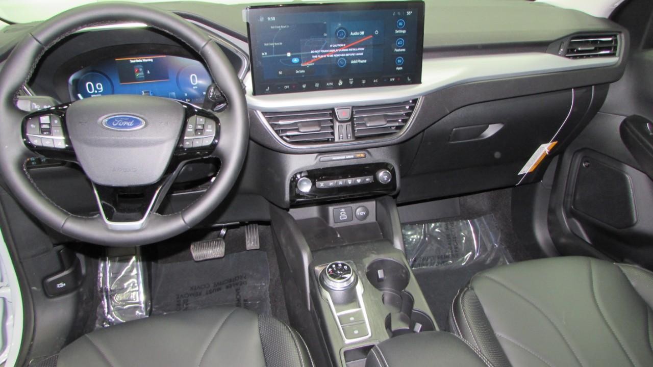 2025 Space Silver Metallic Ford Escape Platinum AWD SUV