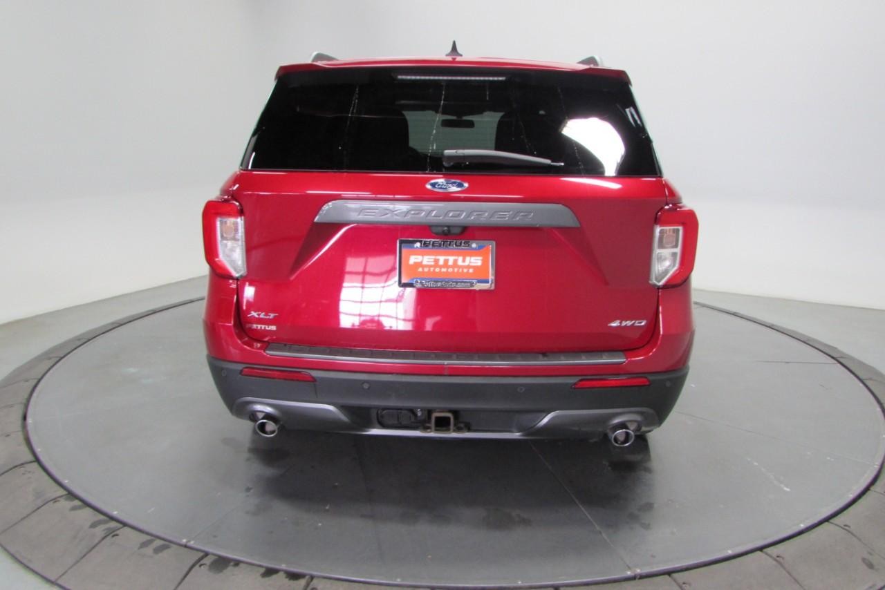 2022 Burgundy Velvet Tinted Clearcoat Ford Explorer XLT 4X4 SUV