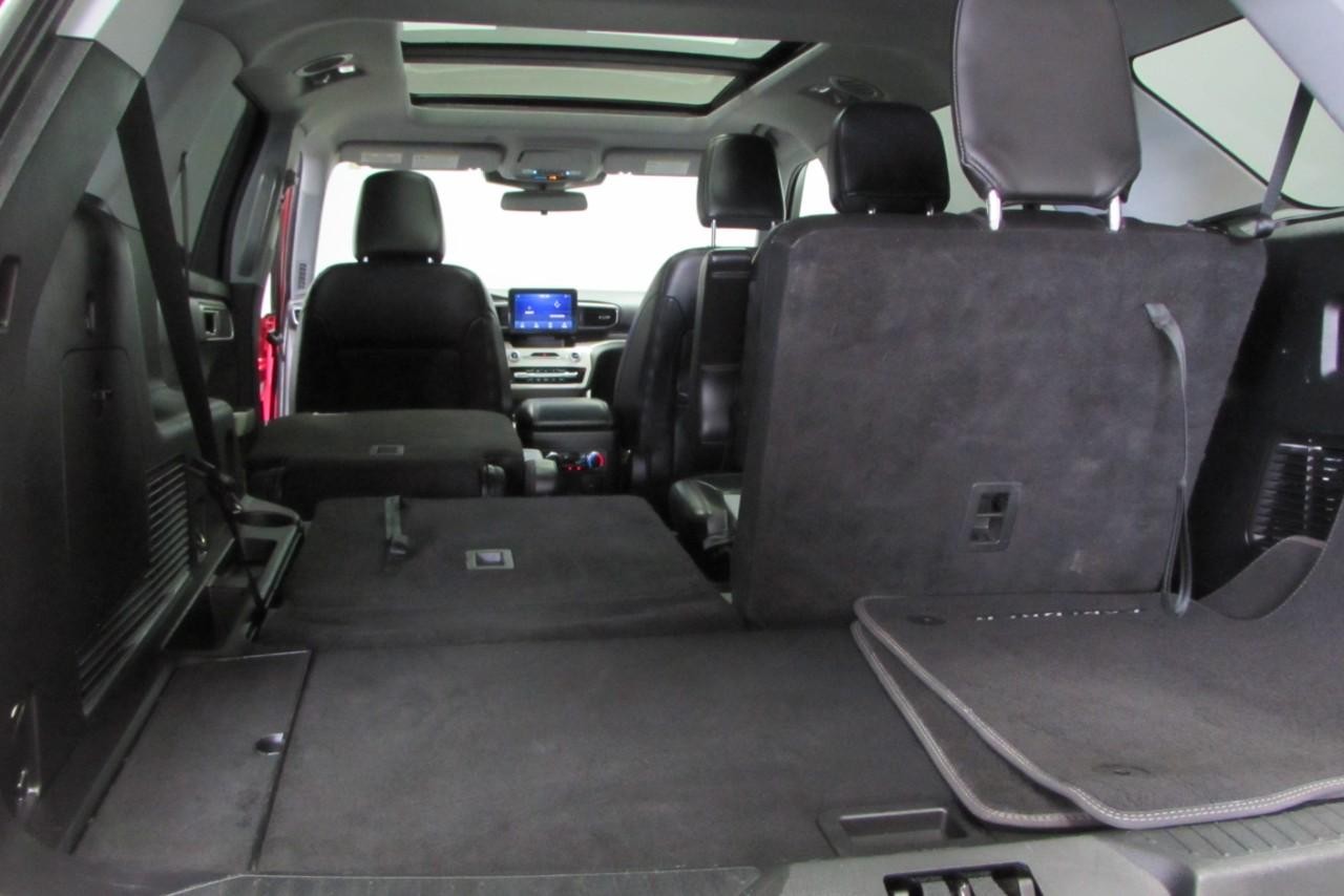 2022 Burgundy Velvet Tinted Clearcoat Ford Explorer XLT 4X4 SUV