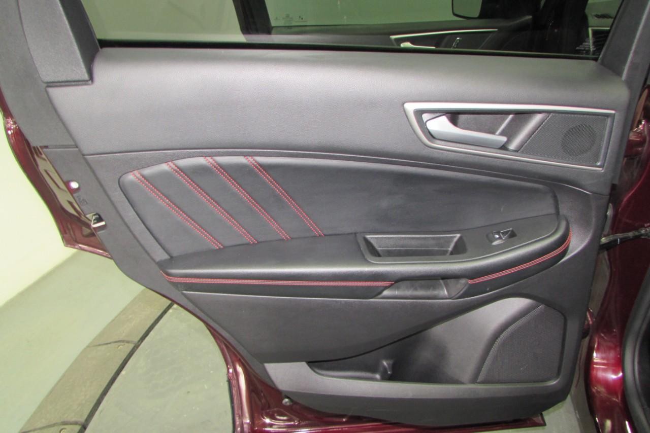 2022 Burgundy Velvet Metallic Tinted Clearcoat Ford Edge ST Line AWD SUV