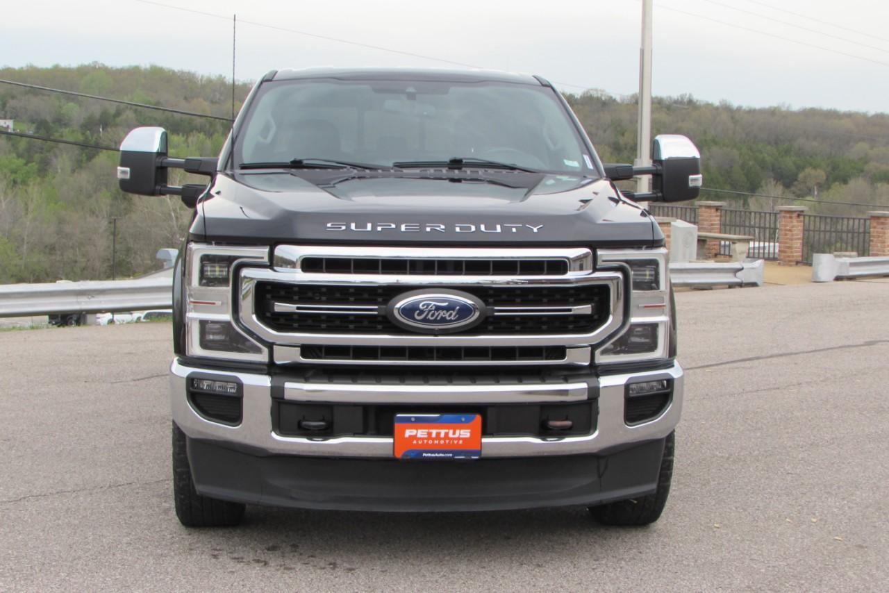 2020 Agate Black Metallic Ford Super Duty F-350 SRW Lariat 4X4 Truck