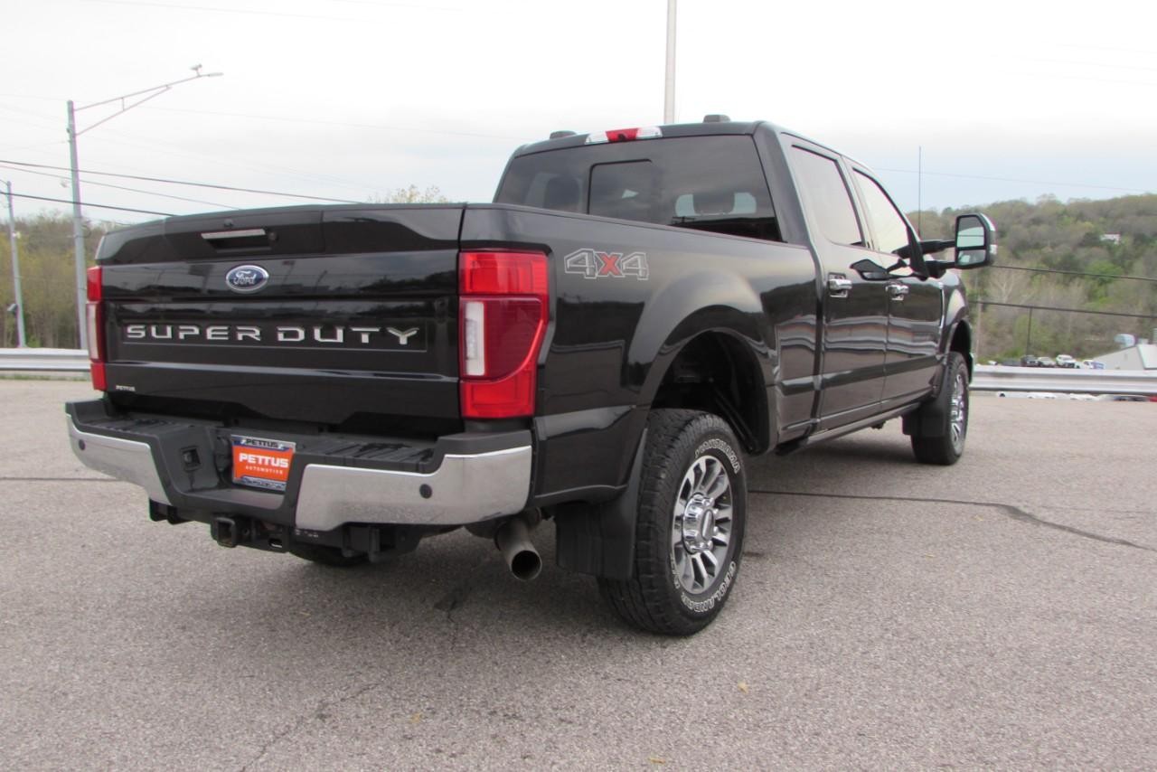 2020 Agate Black Metallic Ford Super Duty F-350 SRW Lariat 4X4 Truck