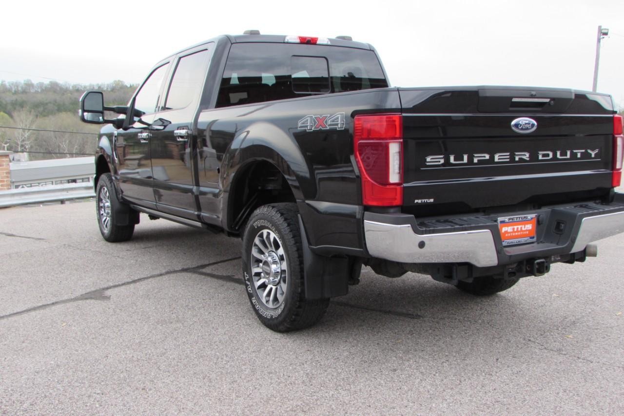 2020 Agate Black Metallic Ford Super Duty F-350 SRW Lariat 4X4 Truck