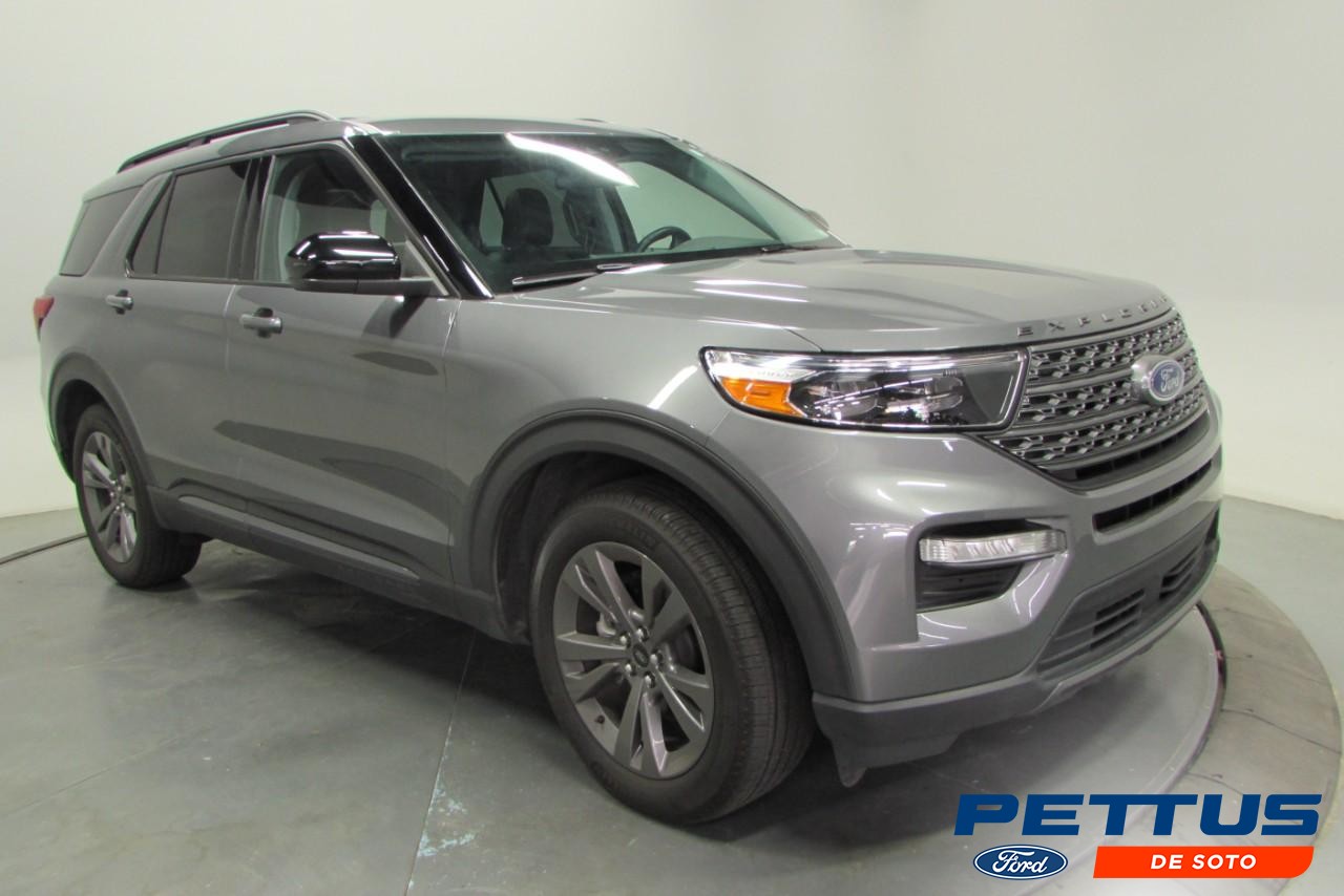 2022 Carbonized Gray Metallic Ford Explorer XLT SUV