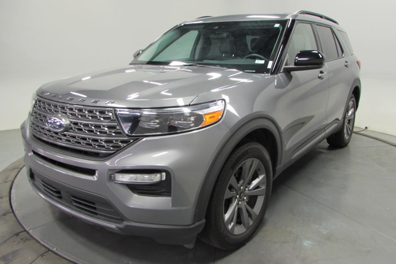 2022 Carbonized Gray Metallic Ford Explorer XLT 4X4 SUV