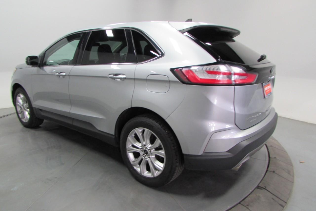 2023 Iconic Silver Metallic Ford Edge Titanium AWD SUV