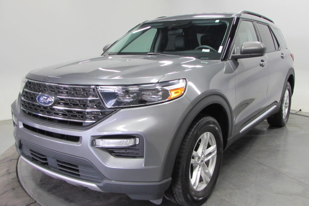 2022 Carbonized Gray Metallic Ford Explorer XLT 4X4 SUV