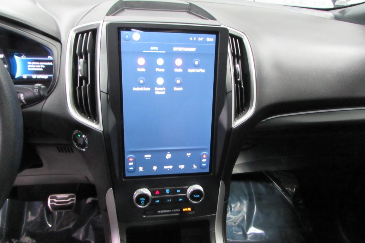 2022 Agate Black Metallic Ford Edge ST Line AWD SUV