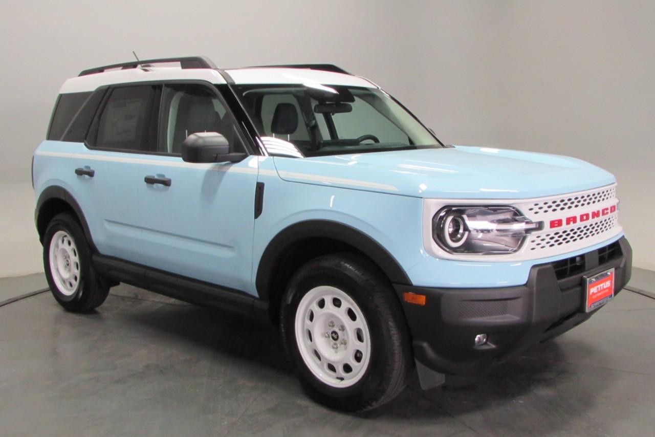 2025 Robins Egg Blue Ford Bronco Sport Heritage 4X4 SUV