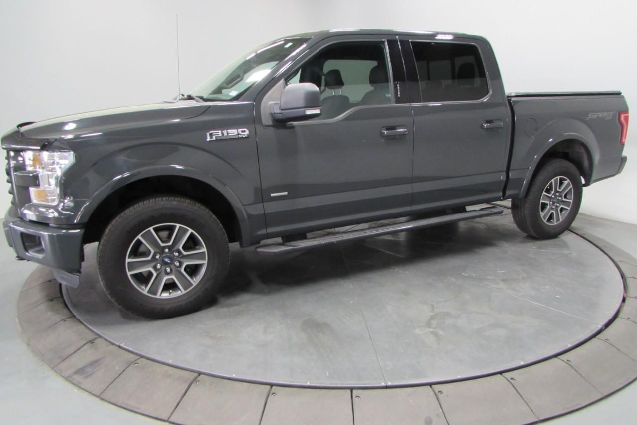 2016 Lithium Gray Ford F-150 XLT 4X4 Truck