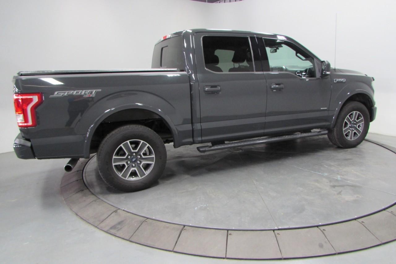 2016 Lithium Gray Ford F-150 XLT 4X4 Truck