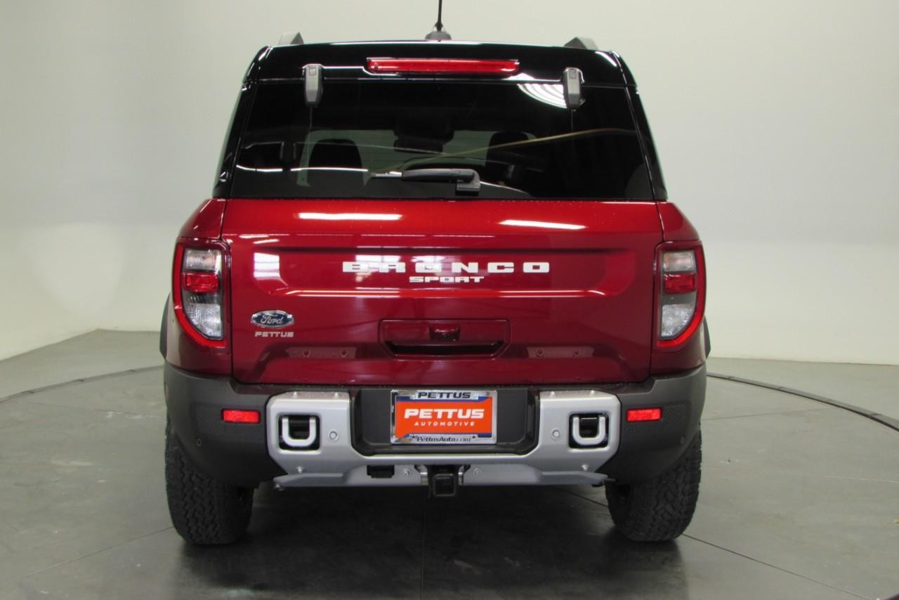 2025 Ruby Red Metallic Tinted Clearcoat Ford Bronco Sport Outer Banks 4X4 SUV