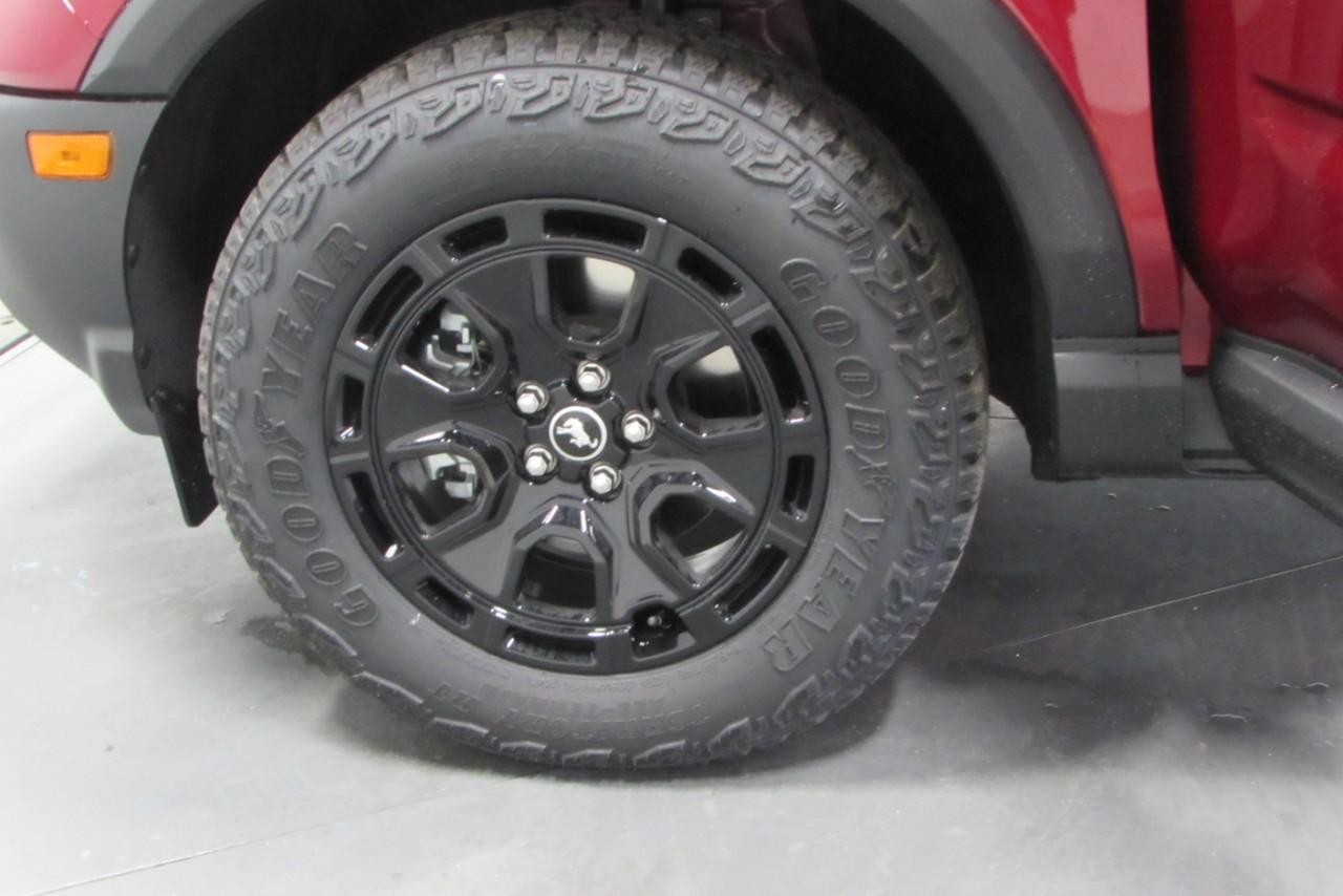 2025 Ruby Red Metallic Tinted Clearcoat Ford Bronco Sport Outer Banks 4X4 SUV
