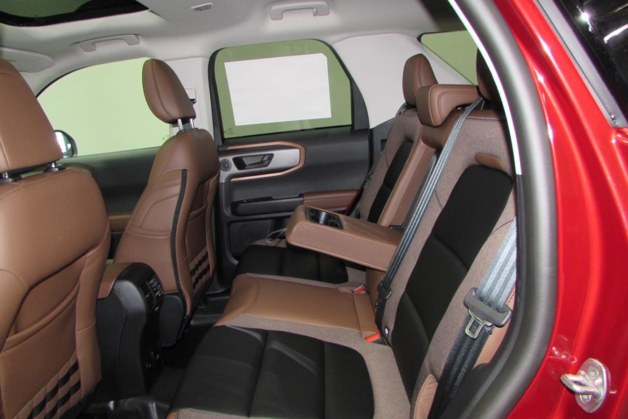 2025 Ruby Red Metallic Tinted Clearcoat Ford Bronco Sport Outer Banks 4X4 SUV
