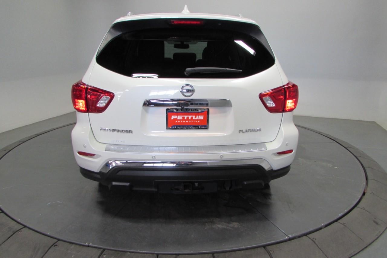 2019 Pearl White Tricoat Nissan Pathfinder Platinum FWD SUV