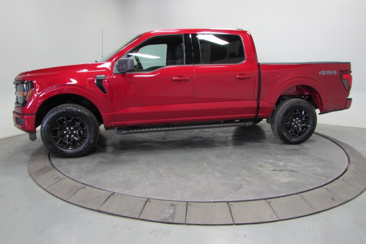 2025 Rapid Red Metallic Tinted Clearcoat Ford F-150 XLT 4X4 Truck