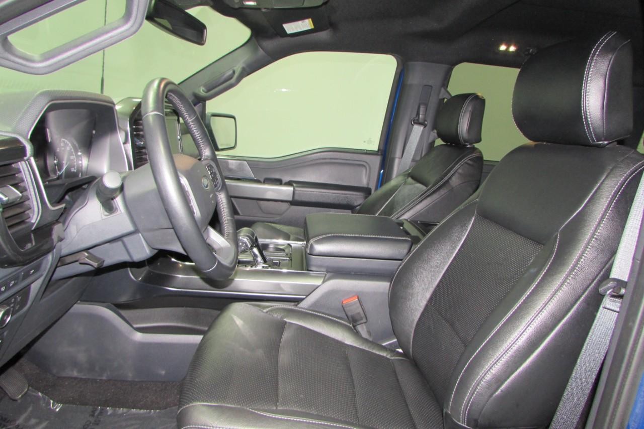 2022 Atlas Blue Metallic Ford F-150 XLT 4X4 Truck