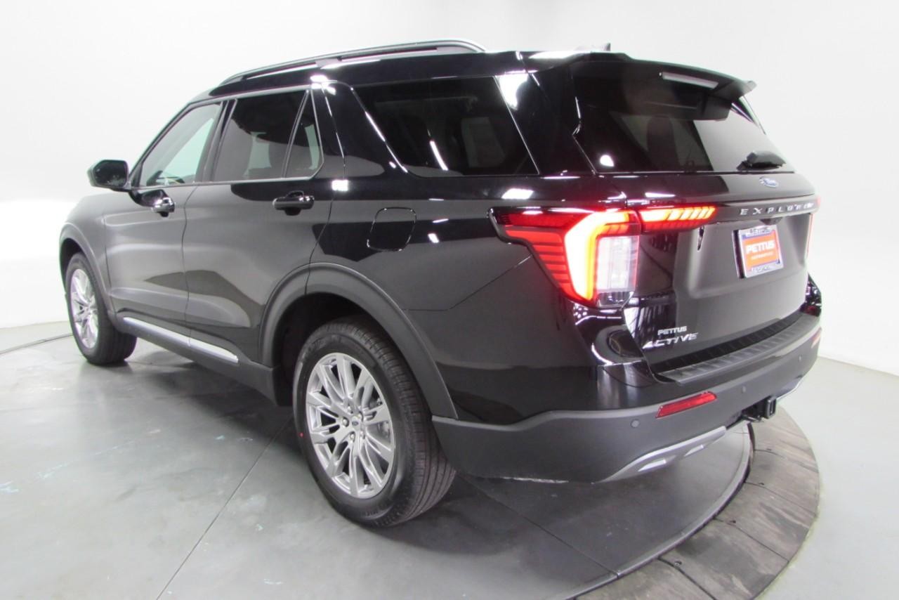 2025 Agate Black Metallic Ford Explorer Active 4X4 SUV