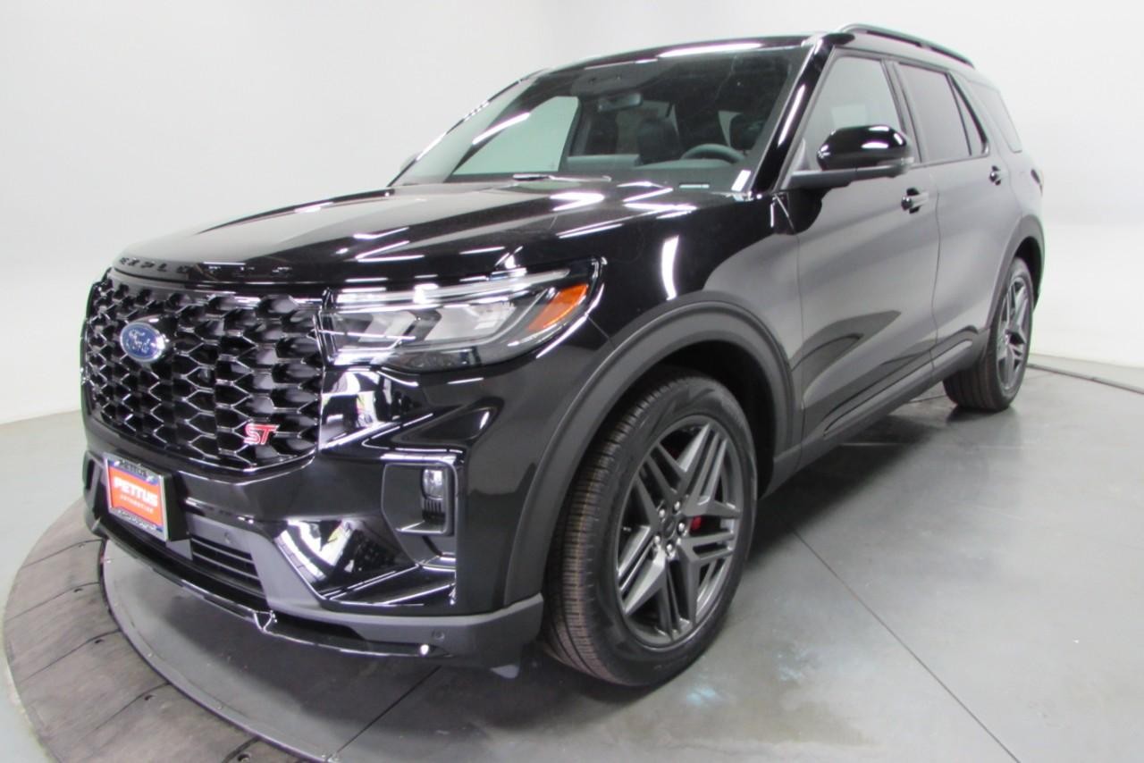 2025 Agate Black Metallic Ford Explorer ST 4X4 SUV