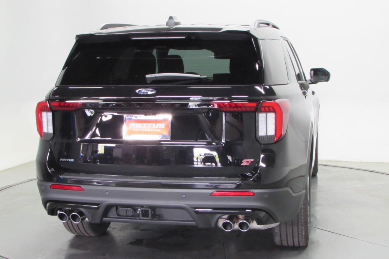 2025 Agate Black Metallic Ford Explorer ST 4X4 SUV